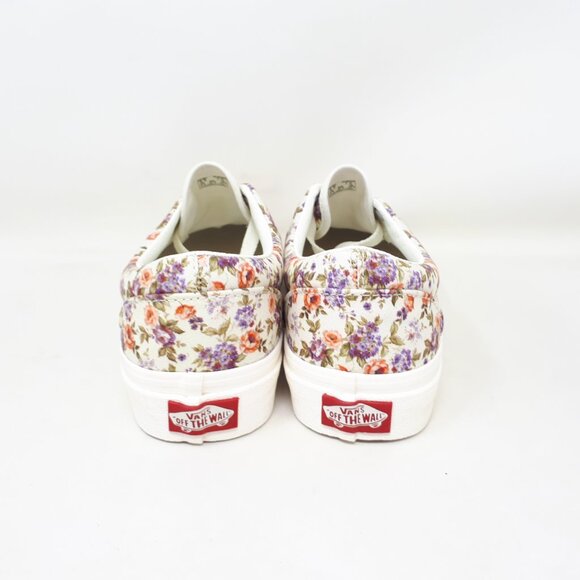 Vans Era Vintage Floral White Skate Authentic Casual Shoe Sneaker Womens 7 US - Picture 6 of 12